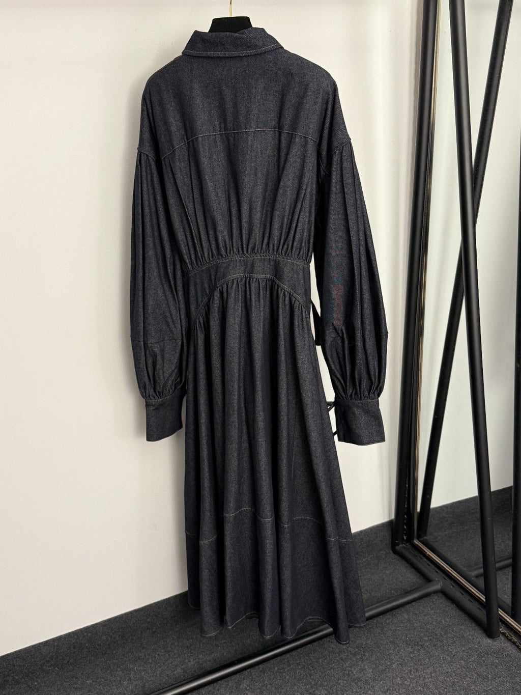 ZIMMERMANN 26S DENIM LONG SHIRT DRESS STYLE 123