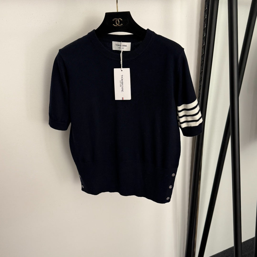 THOM 26S SHORT-SLEEVE KNIT TOP STYLE 5