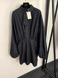ZIMMERMANN 26S PUFF SLEEVE DENIM DRESS STYLE 118