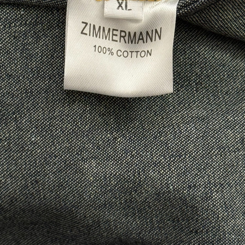 ZIMMERMANN 26S PUFF SLEEVE DENIM DRESS STYLE 118