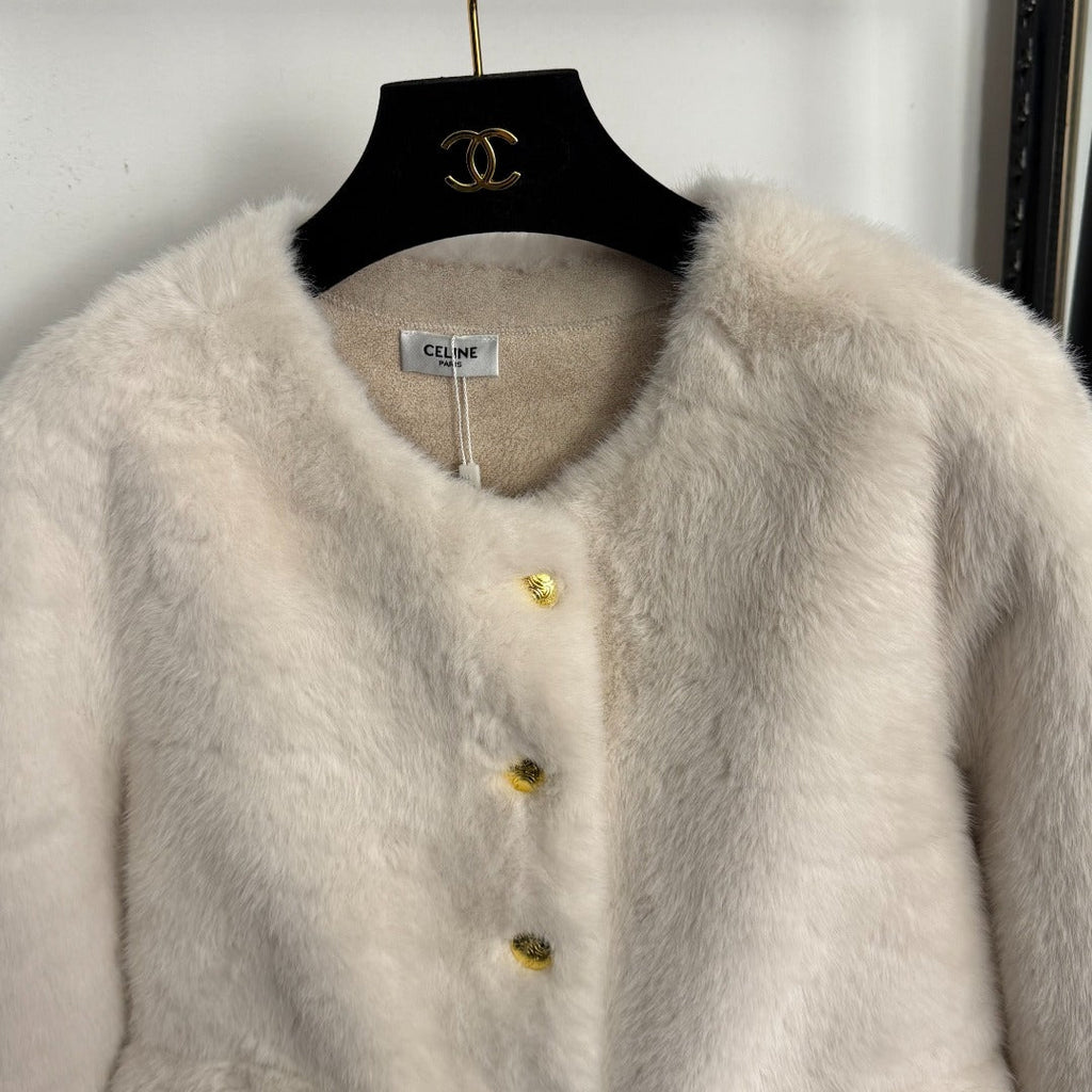 CELINE 26S FUR COAT STYLE 21