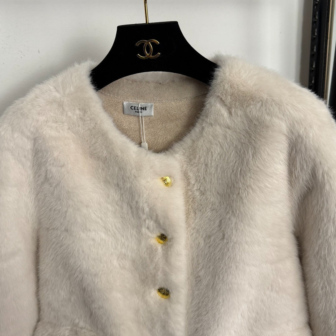 CELINE 26S FUR COAT STYLE 21