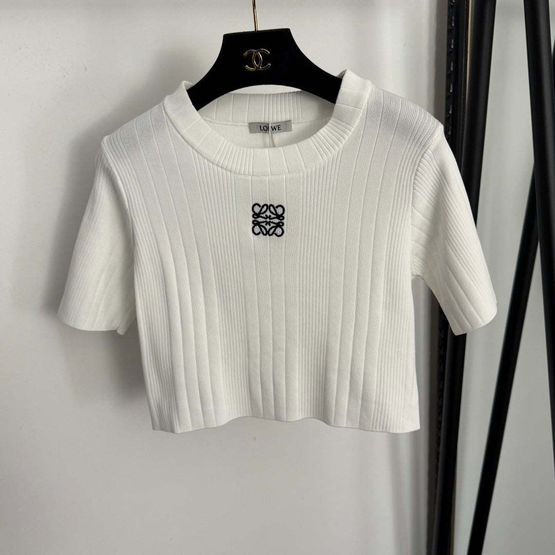 LOEWE 26S SHORT SLEEVE KNIT T-SHIRT 366