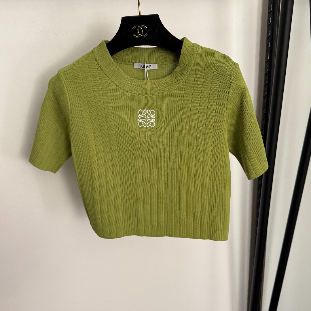 LOEWE 26S SHORT SLEEVE KNIT T-SHIRT 367