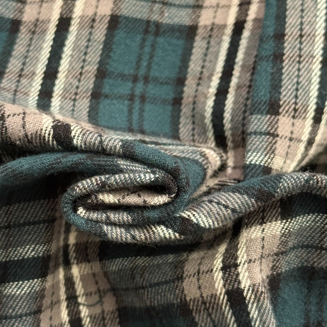 CELINE 26S LONG-SLEEVE CHECKED SHIRT STYLE 10