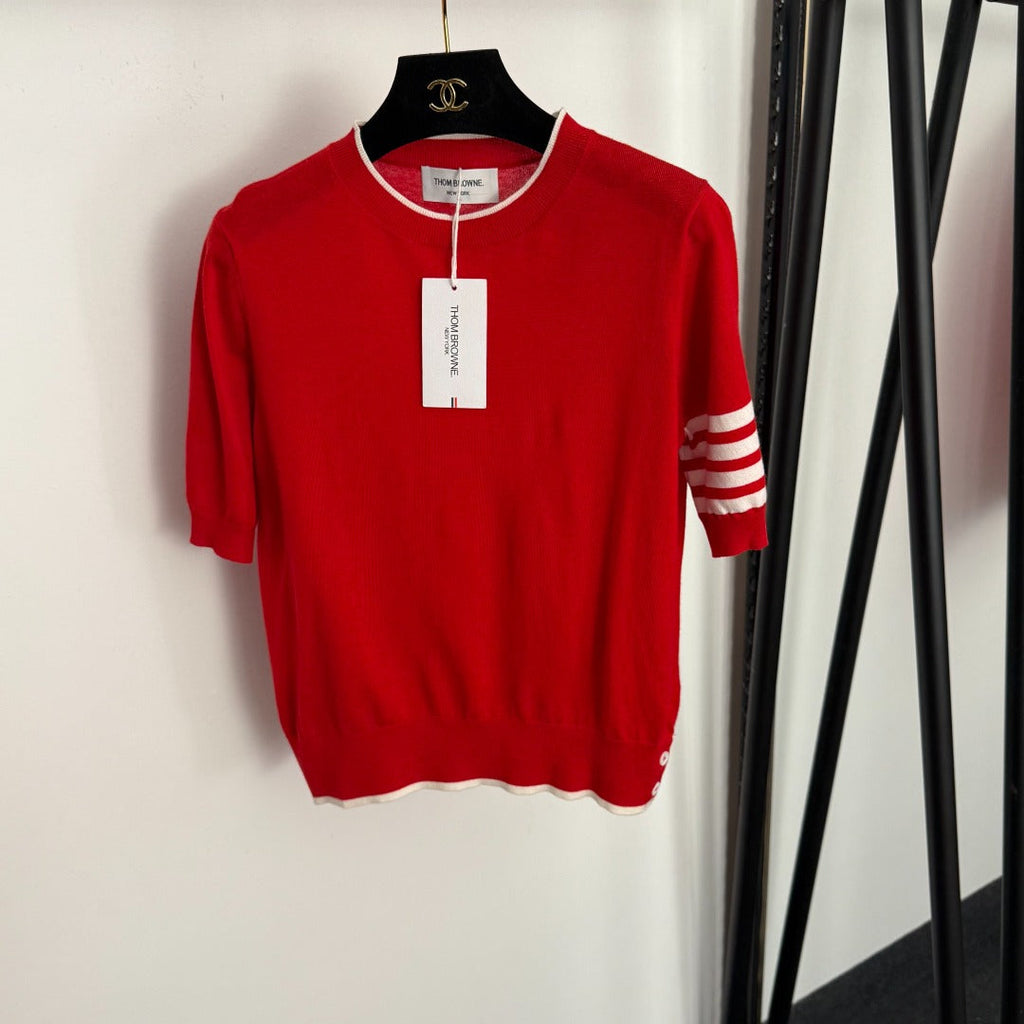 THOM 26S SHORT-SLEEVE KNIT TOP STYLE 2