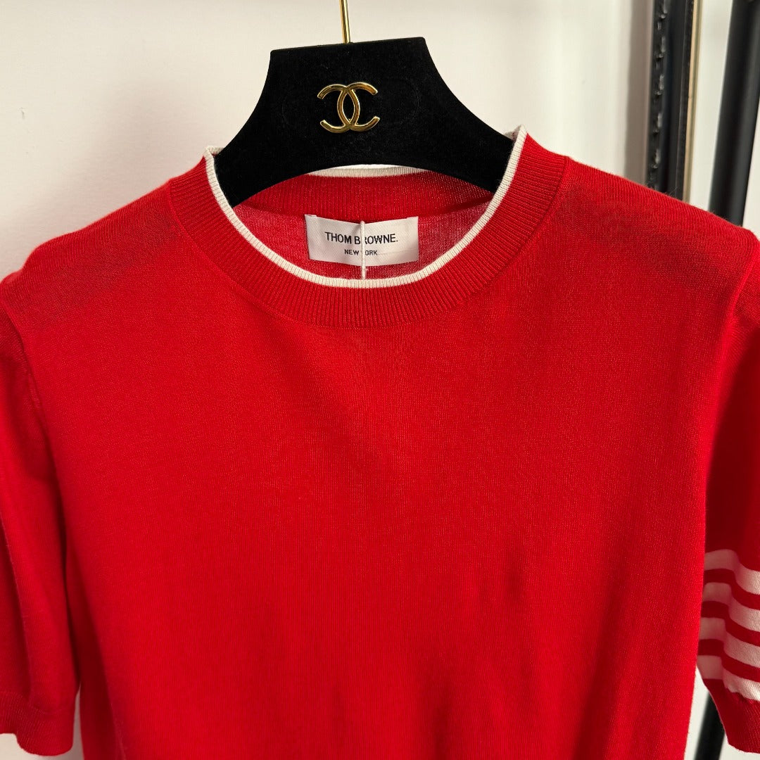 THOM 26S SHORT-SLEEVE KNIT TOP STYLE 2