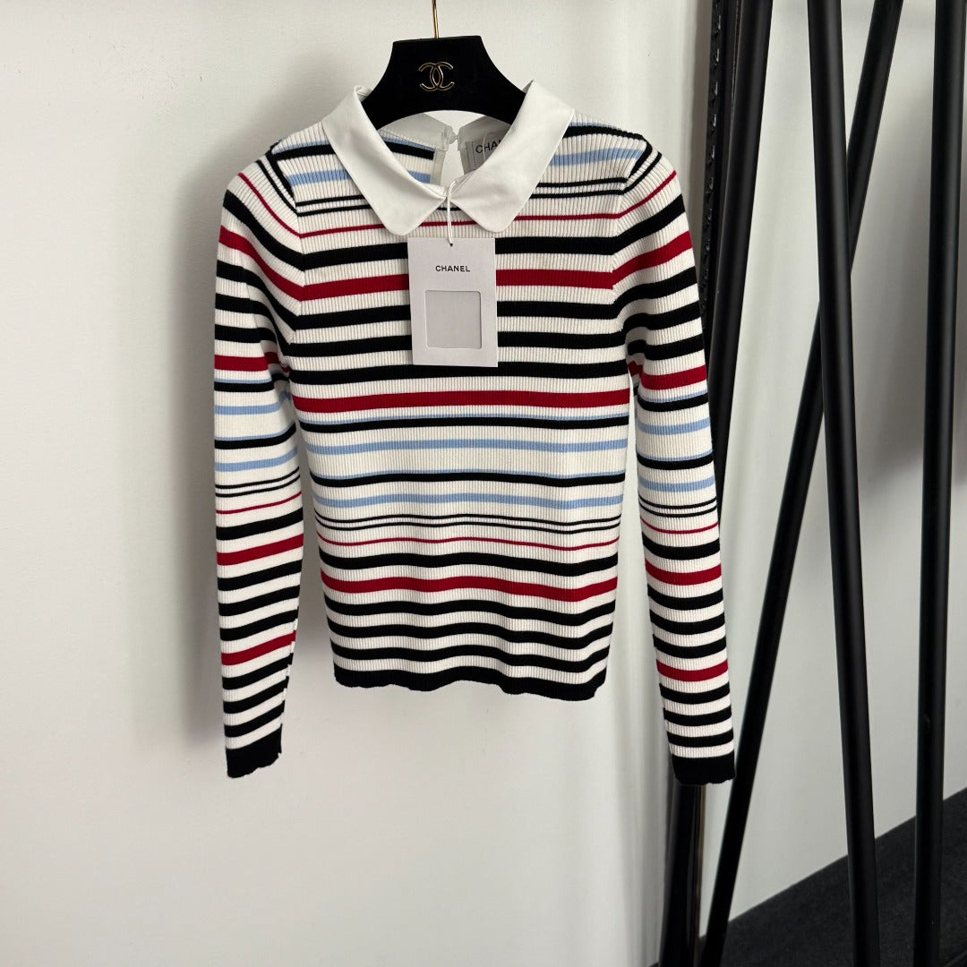 CHANEL 26S COLLARED SWEATER 837