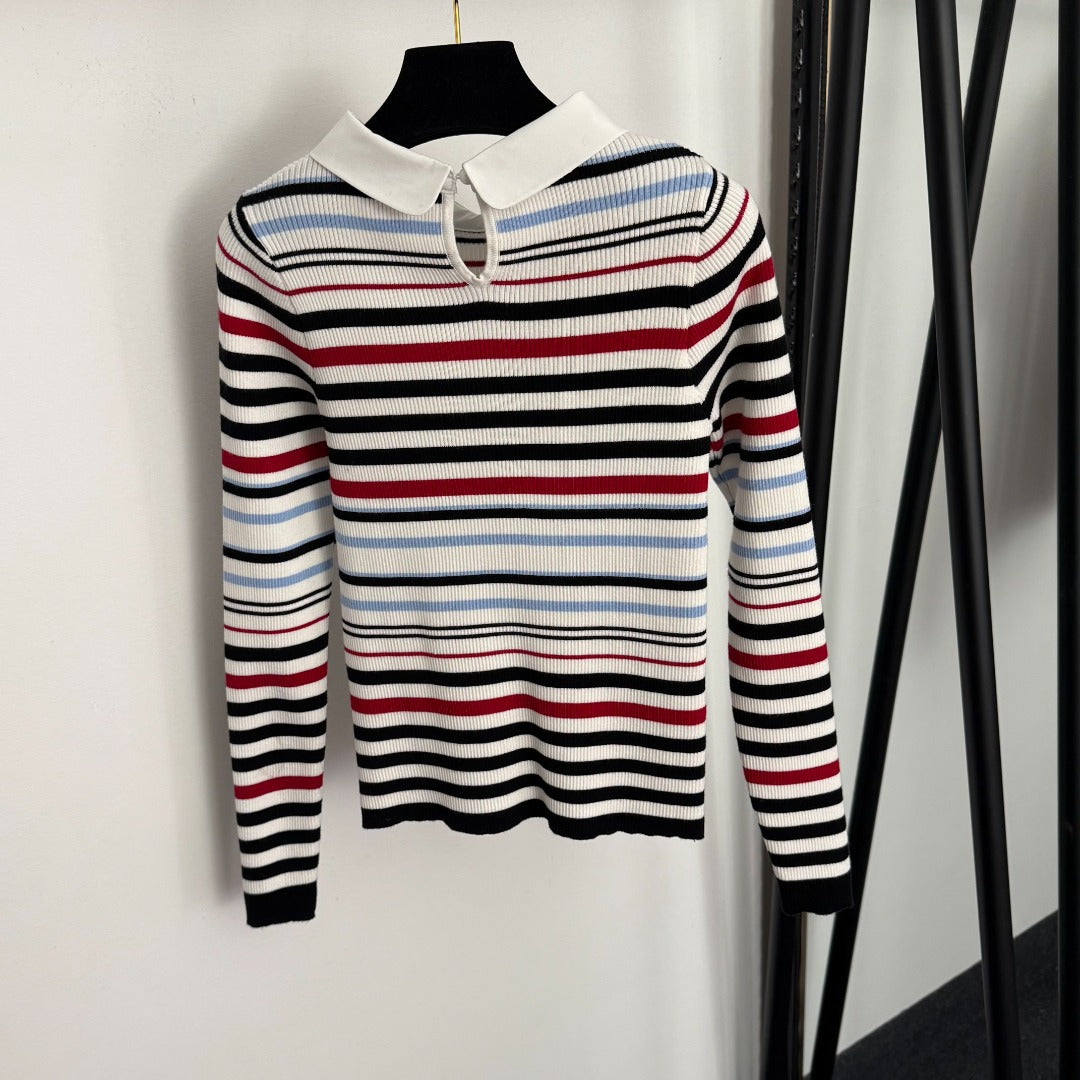 CHANEL 26S COLLARED SWEATER 837