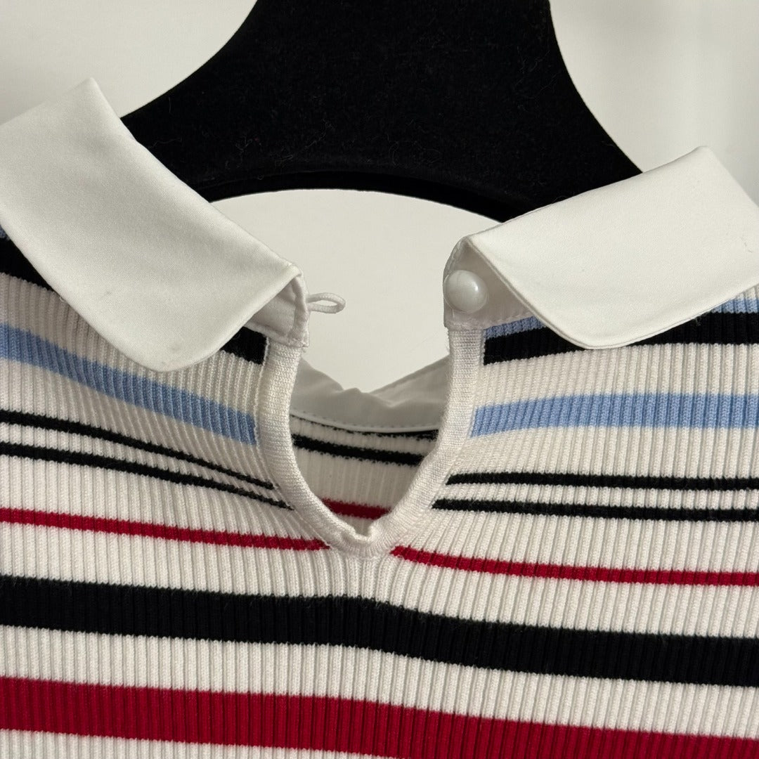 CHANEL 26S COLLARED SWEATER 837