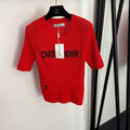 DIOR 26S SHORT-SLEEVE KNIT TOP 1131
