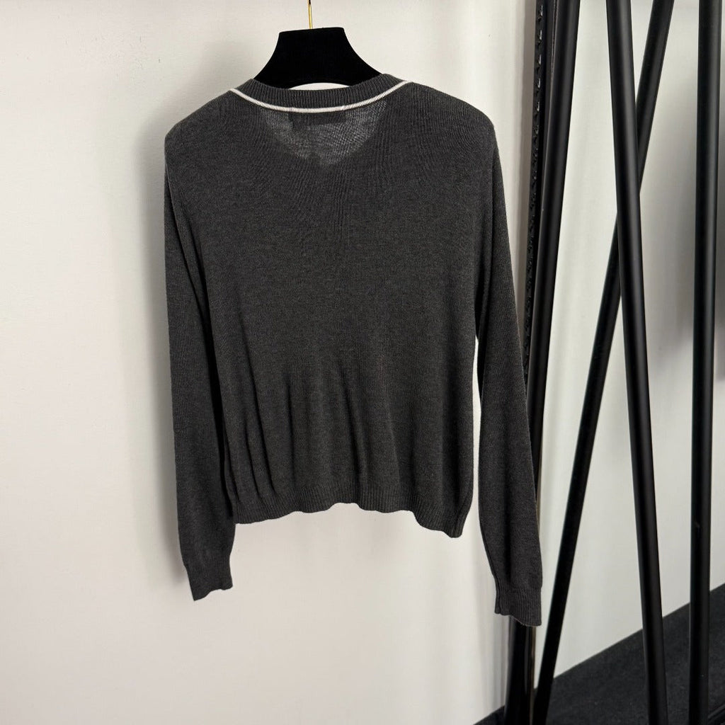 LP 26S LONG-SLEEVE V-NECK CARDIGAN 538