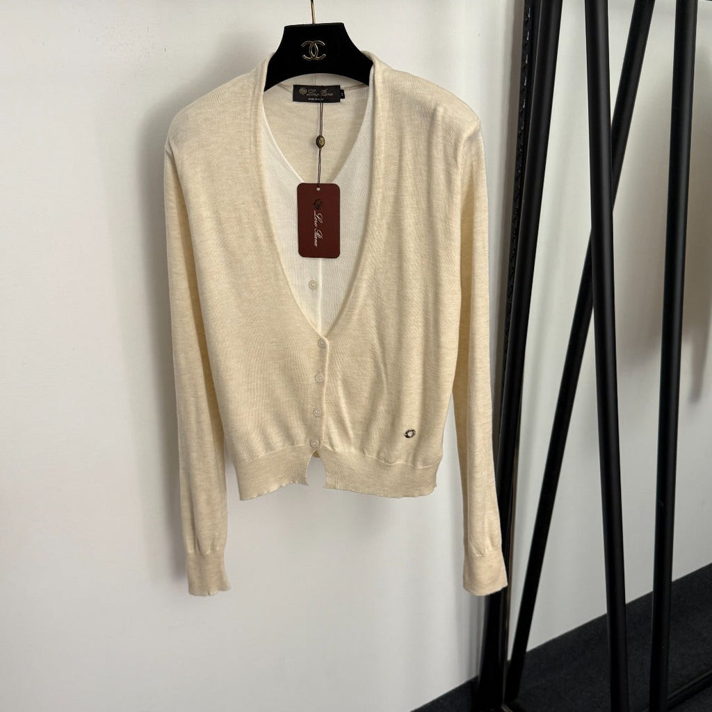 LP 26S LONG-SLEEVE V-NECK CARDIGAN 534