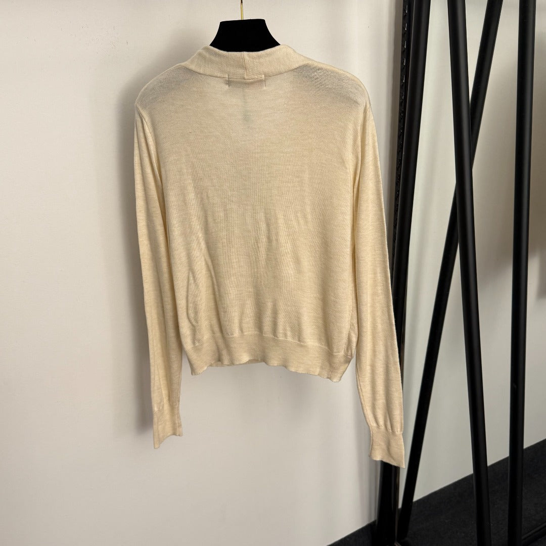 LP 26S LONG-SLEEVE V-NECK CARDIGAN 534