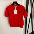 DIOR 26S SHORT-SLEEVE KNIT SWEATER 895