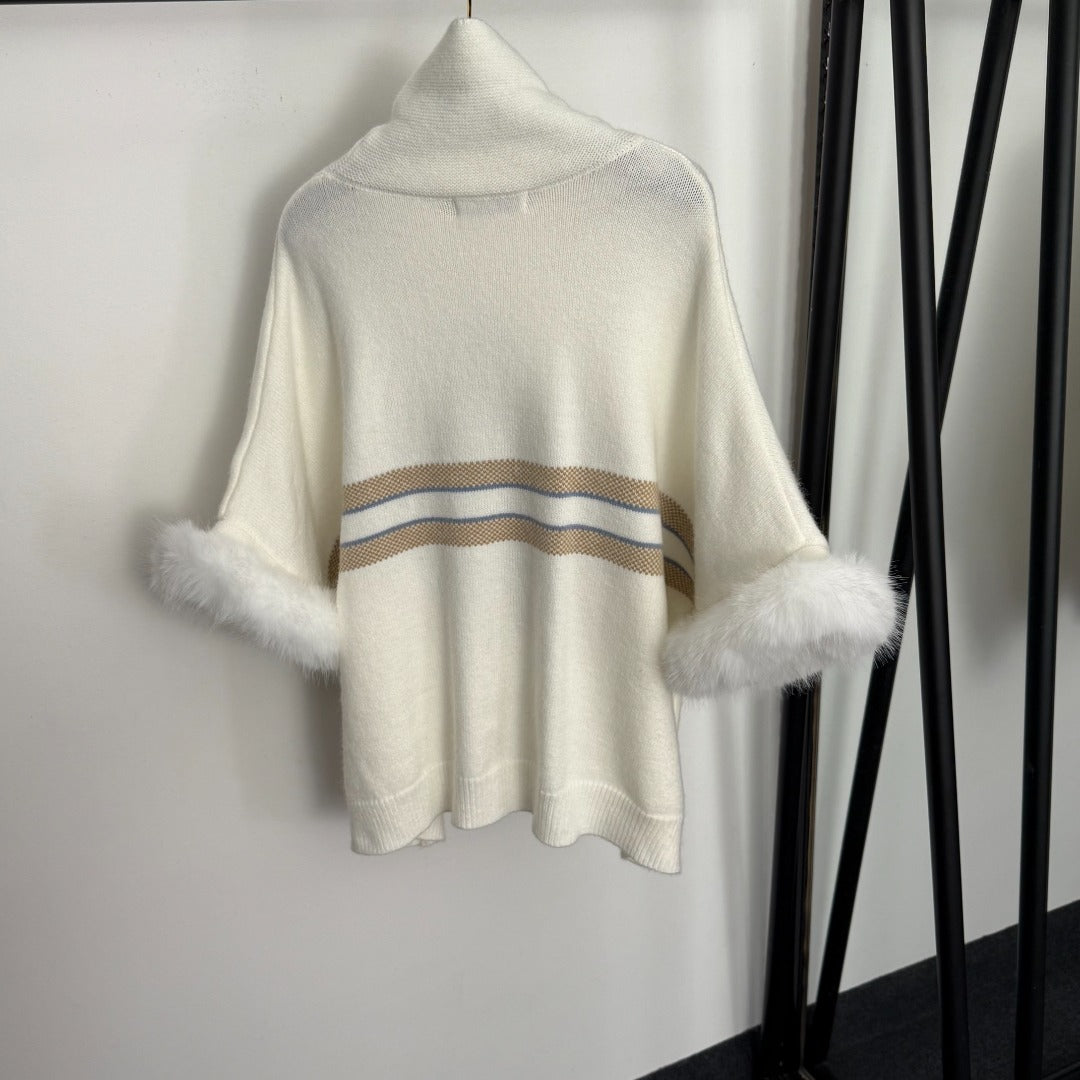 DIOR 26S SHORT SLEEVE HIGH NECK KNIT SWEATER 996