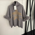 DIOR 26S SHORT SLEEVE HIGH NECK KNIT SWEATER 997