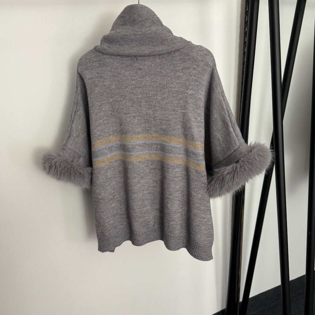 DIOR 26S SHORT SLEEVE HIGH NECK KNIT SWEATER 997