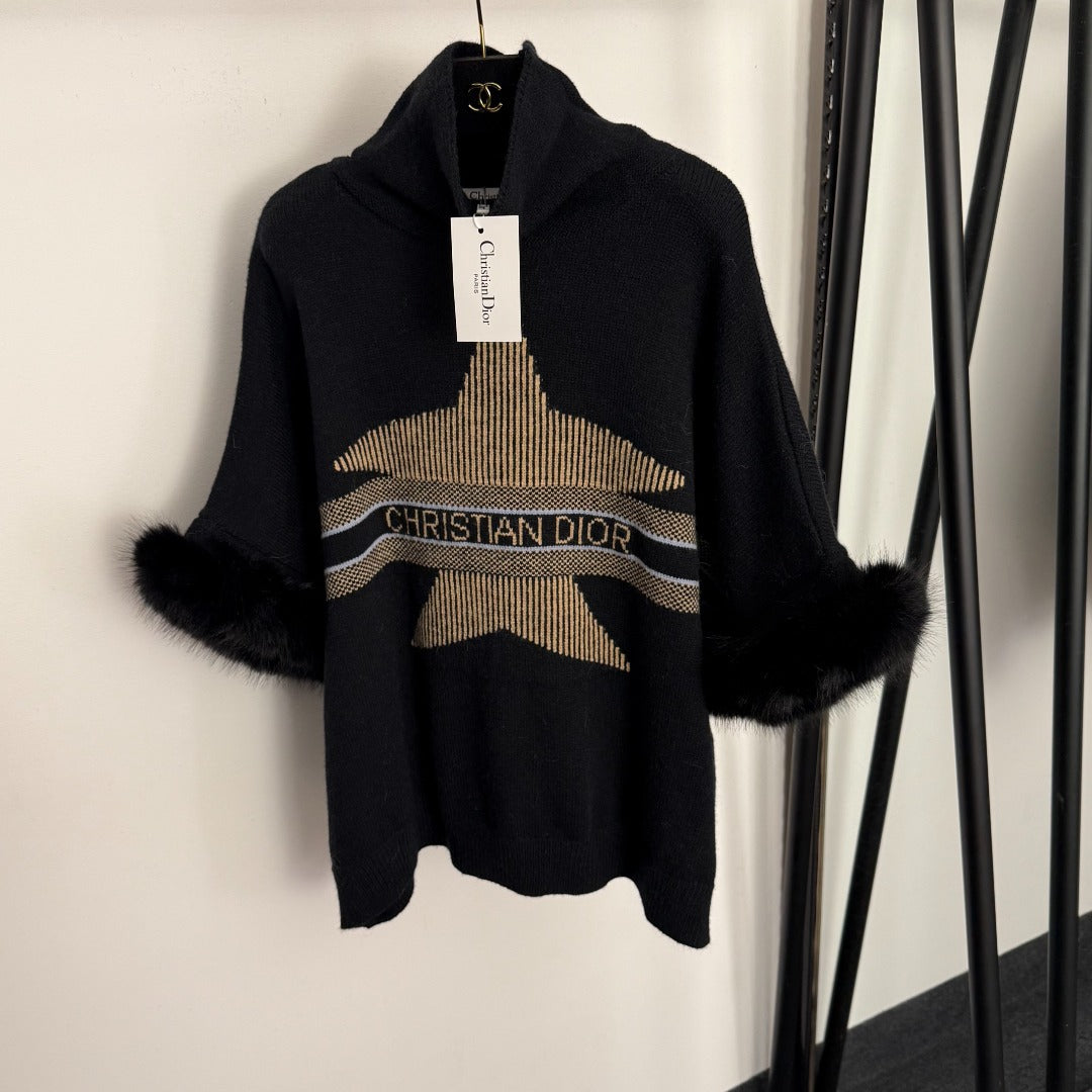 DIOR 26S SHORT SLEEVE HIGH NECK KNIT SWEATER 995
