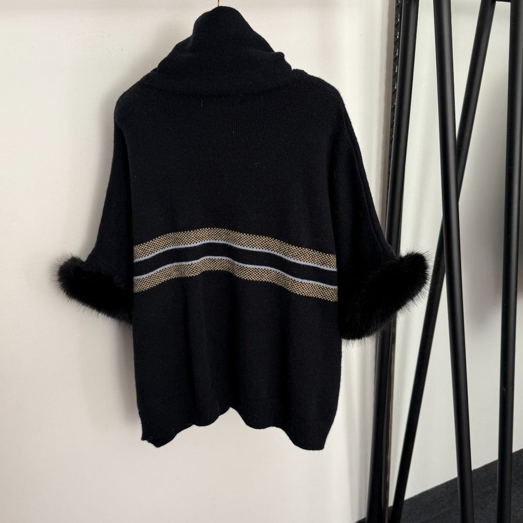 DIOR 26S SHORT SLEEVE HIGH NECK KNIT SWEATER 995