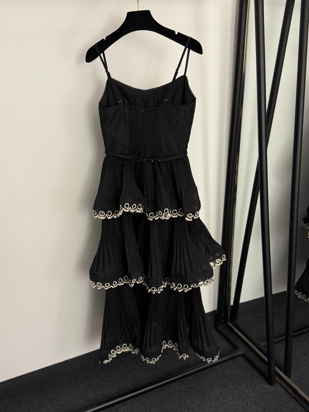 ZIMMERMANN 26S PLEATED SPAGHETTI STRAP DRESS STYLE 111