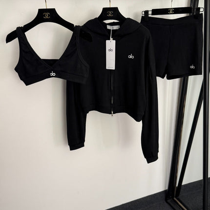 ALO 26S 3-PIECE YOGA SPORTSWEAR SET 361