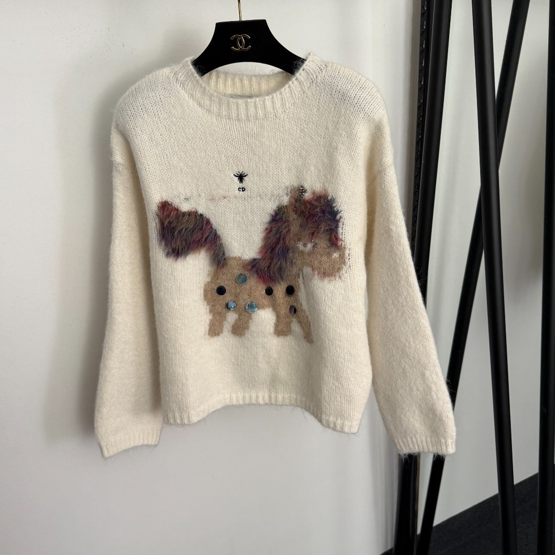 DIOR 26S LONG-SLEEVE SWEATER 926