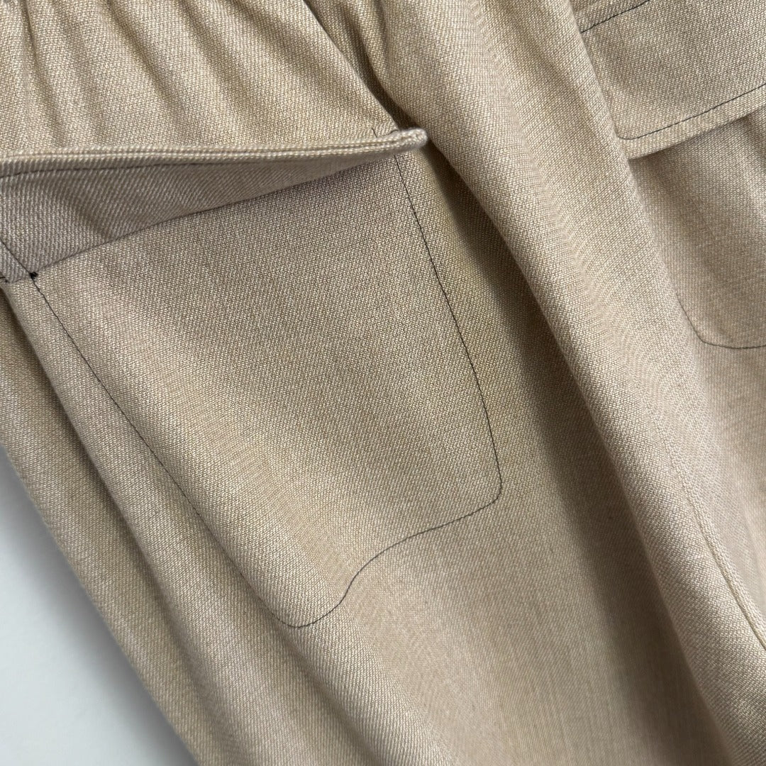 LORO PIANA 26S JACKET AND WIDE LEG PANTS SET 791