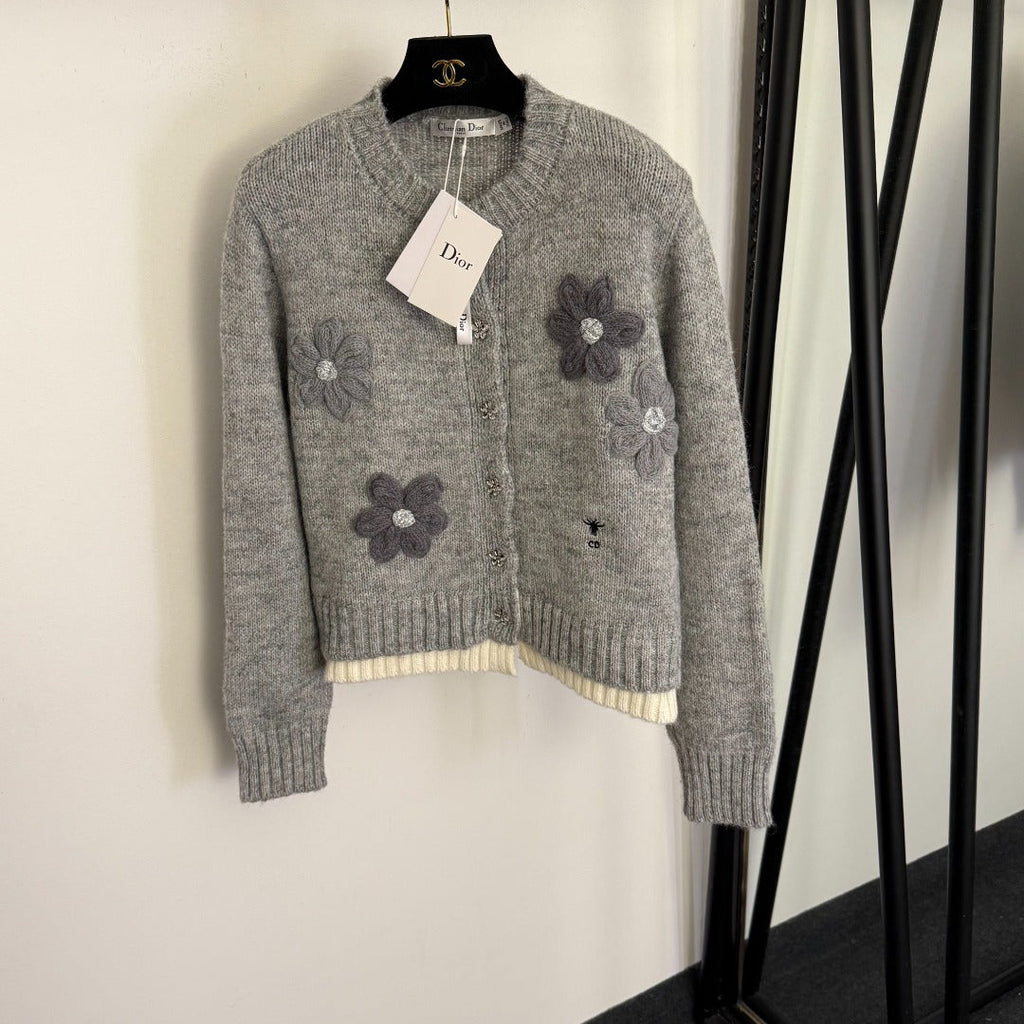 DIOR 26S LONG-SLEEVE CARDIGAN 968