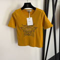 DIOR 26S SHORT-SLEEVE KNIT T-SHIRT 1038