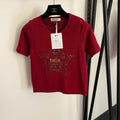 DIOR 26S SHORT-SLEEVE KNIT TOP 1035