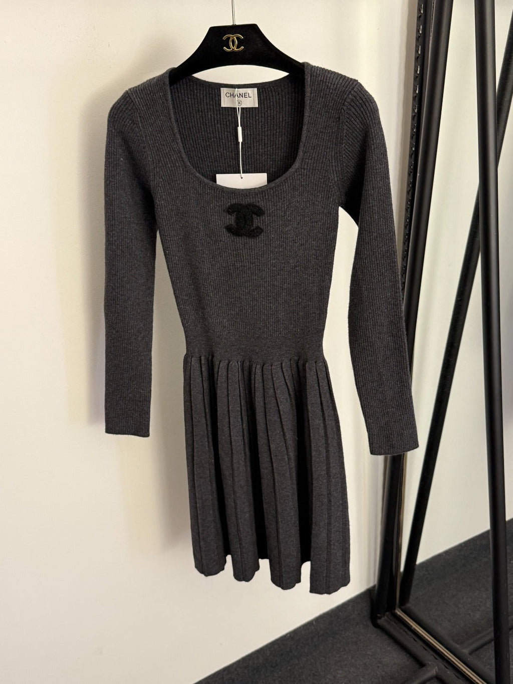 CHANEL 26S KNIT DRESS 885
