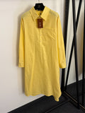 LORO PIANA 26S LONG SLEEVE SHIRT DRESS 810