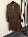 LORO PIANA 26S LONG SLEEVE SHIRT DRESS 808