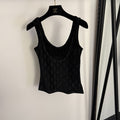 GUCCI 26S EMBELLISHED VELVET SLEEVELESS TOP 178