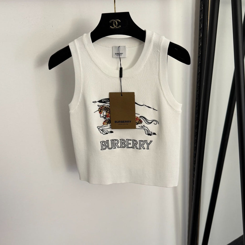 BURBERRY 26S KNIT SLEEVELESS TOP 378