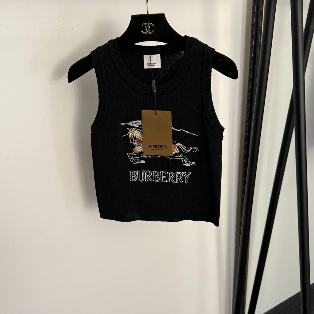 BURBERRY 26S KNIT SLEEVELESS TOP 380