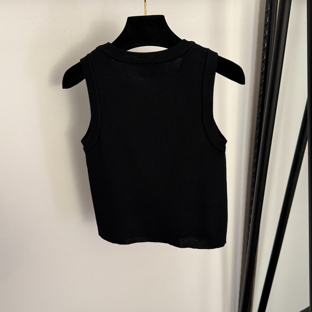 BURBERRY 26S KNIT SLEEVELESS TOP 380