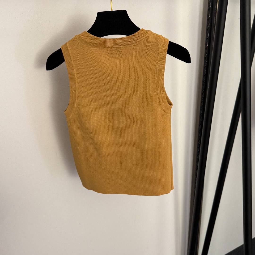 BURBERRY 26S KNIT SLEEVELESS TOP 379