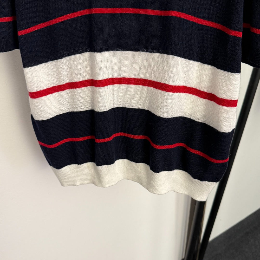 MIUMIU 26S SHORT SLEEVE KNIT SWEATER 1026