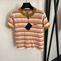 PRADA 26S SHORT SLEEVED KNIT T-SHIRT 759