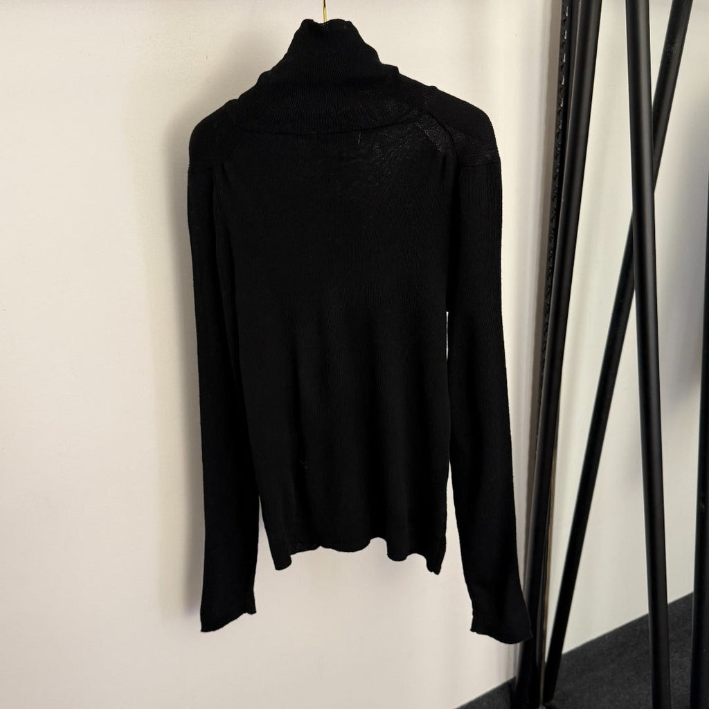 YSL 26S LONG SLEEVE TURTLENECK KNIT SWEATER 299