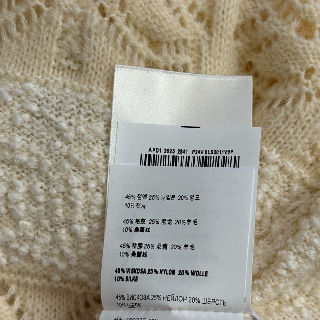 MIUMIU 26S LONG SLEEVE KNIT CARDIGAN 1024