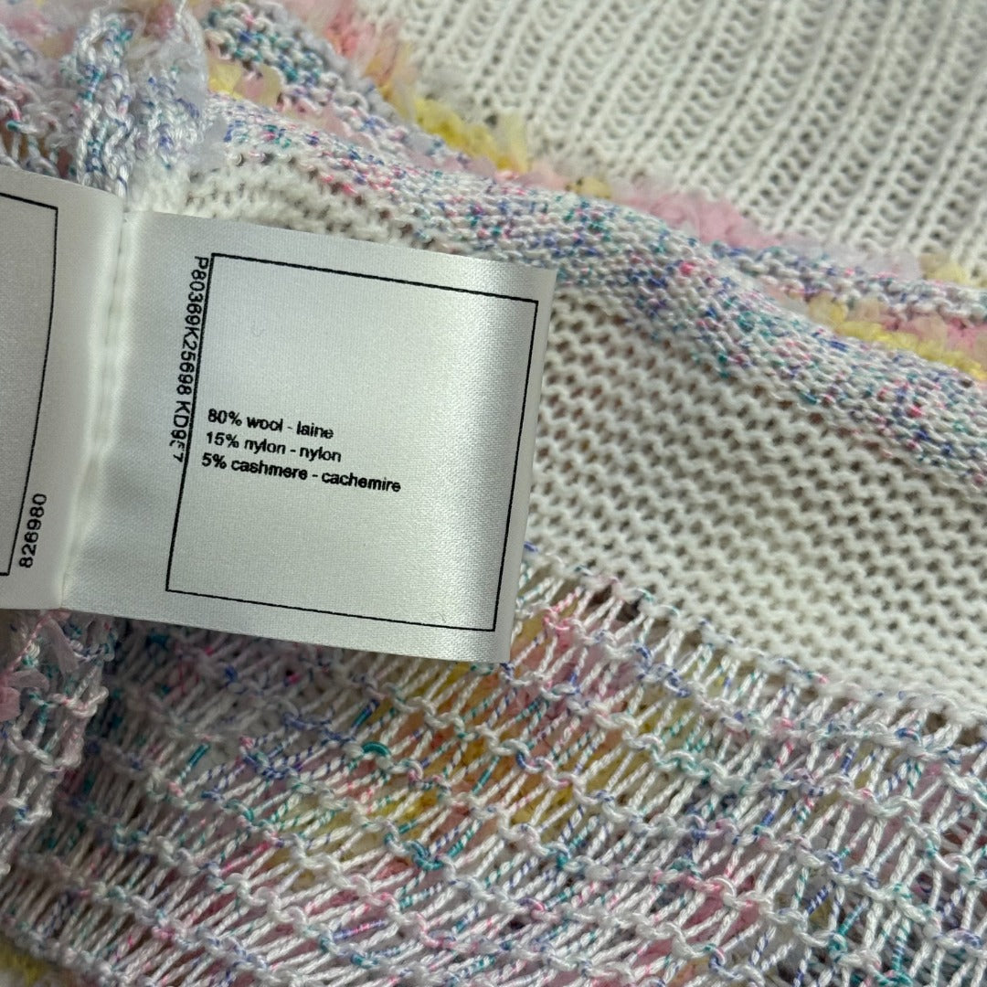 CHANEL 26S SHORT-SLEEVE SWEATER 1005