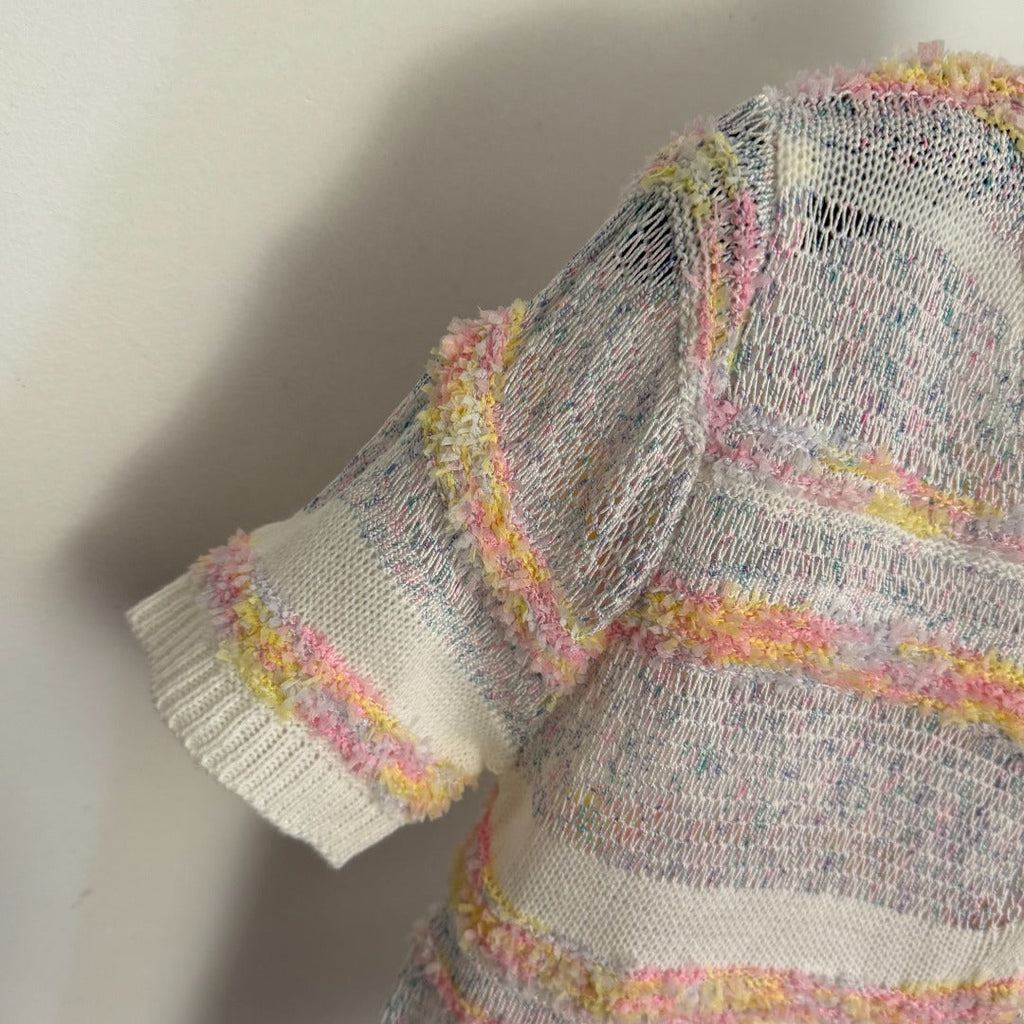 CHANEL 26S SHORT-SLEEVE SWEATER 1005