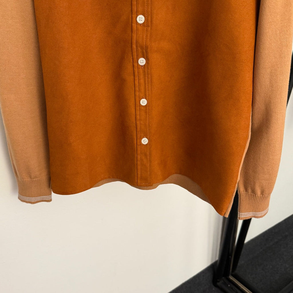 MIUMIU 26S LONG SLEEVE COLLARED CARDIGAN 1010