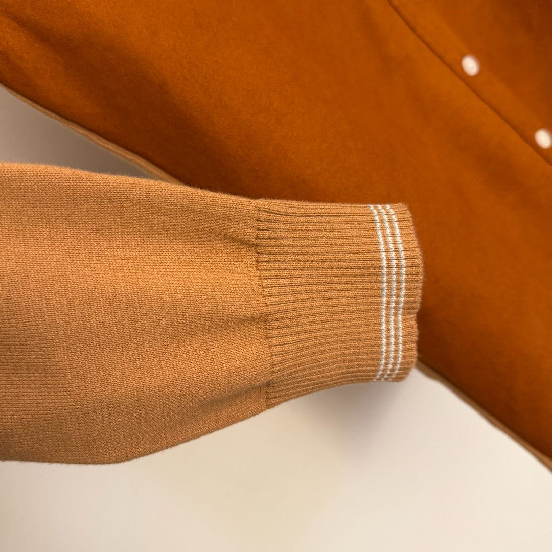 MIUMIU 26S LONG SLEEVE COLLARED CARDIGAN 1010