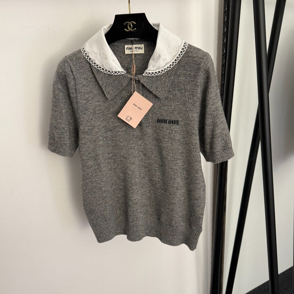 MIUMIU 26S POLO SHIRT 1012