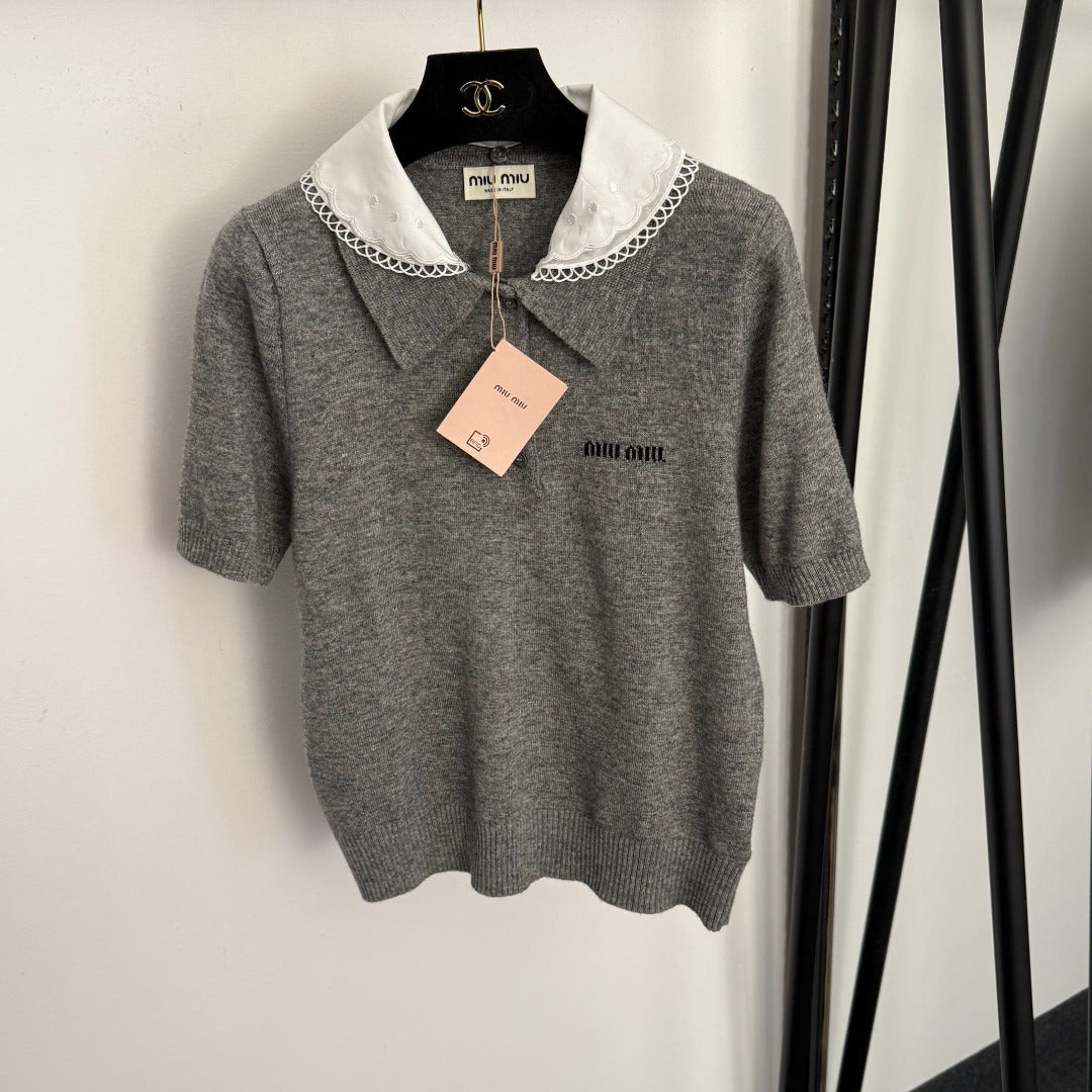MIUMIU 26S POLO SHIRT 1012