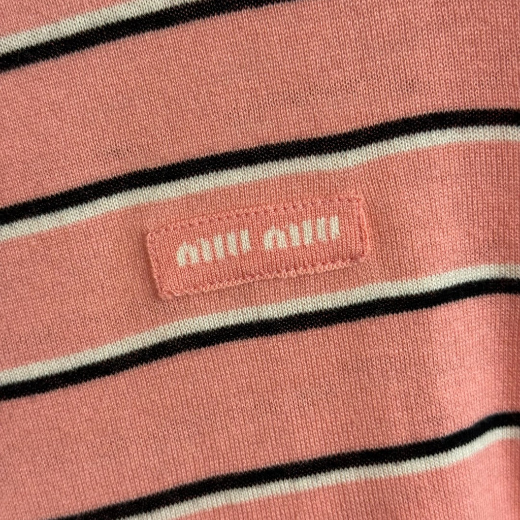 MIUMIU 26S KNIT POLO SHIRT 1005